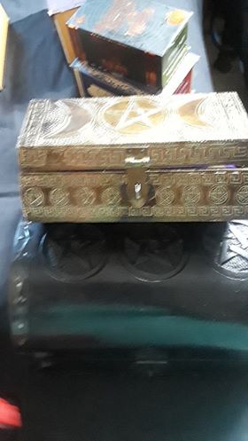 PORTABLE ALTAR KIT SMALL (Brass)